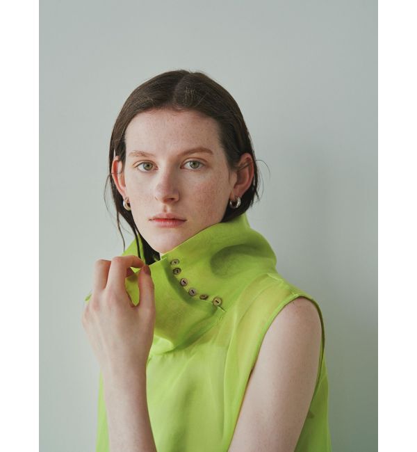 ELENDEEK「OFF NECK SHEER OP」|ワンピース|