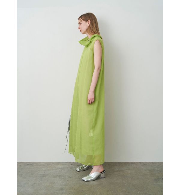 ELENDEEK「OFF NECK SHEER OP」|ワンピース|