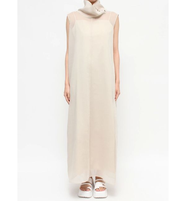 ELENDEEK「OFF NECK SHEER OP」|ワンピース|