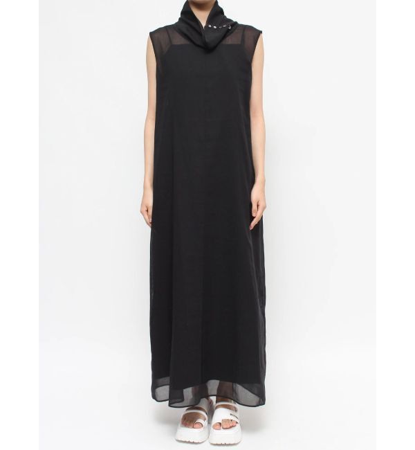 ELENDEEK「OFF NECK SHEER OP」|ワンピース|