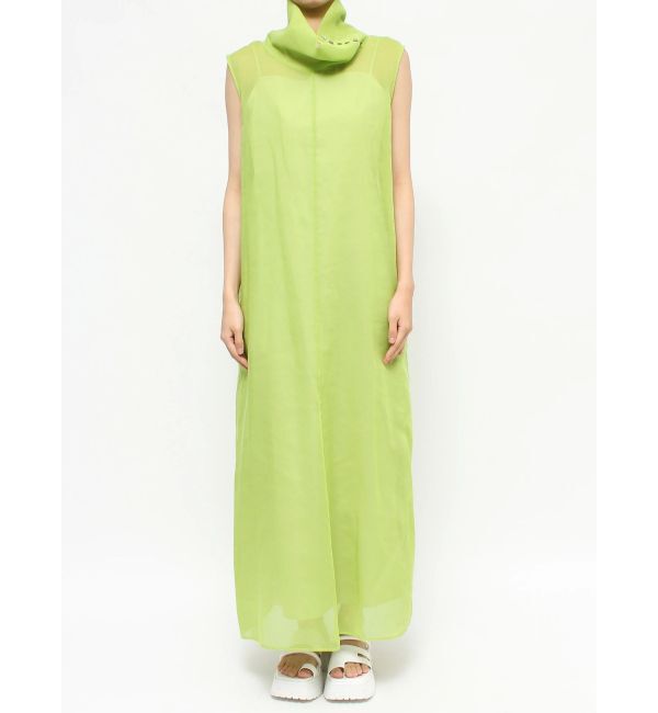 ELENDEEK「OFF NECK SHEER OP」|ワンピース|