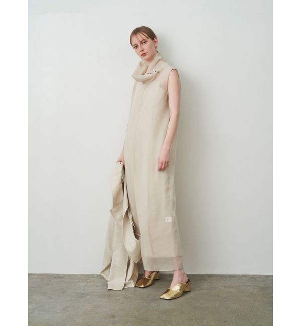 ELENDEEK「OFF NECK SHEER OP」|ワンピース|