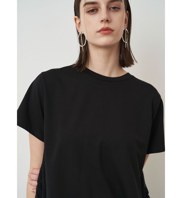 ELENDEEK「BACK PLEATS TULLE CS」|Tシャツ・カットソー|