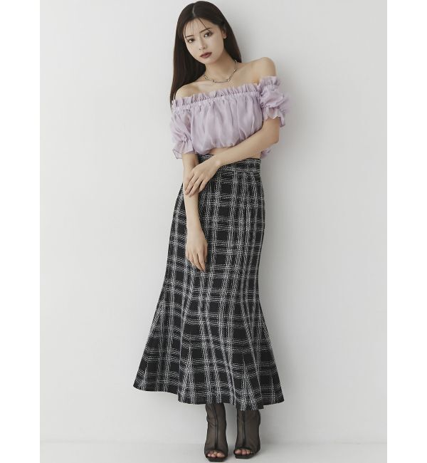 RESEXXY「クロップドオフショルトップス」|シャツ・ブラウス|