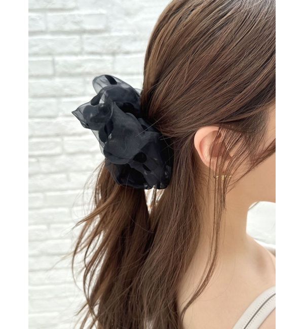 RESEXXY「シアードットシュシュ」|ヘアゴム・シュシュ|ブラック