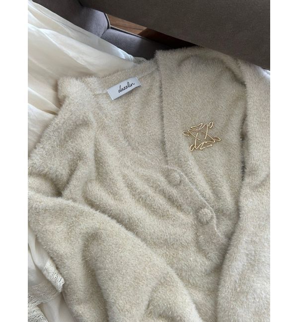 dazzlin「スクエアロゴブローチ」|その他|