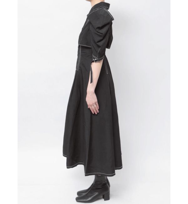 dazzlin「カットアウトシャツワンピース」|ワンピース|