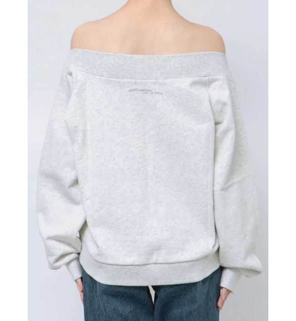 dazzlin「【CALNAMURコラボ】カルミアプリント オフショルダー プルオーバー」|スウェット・ジャージ|