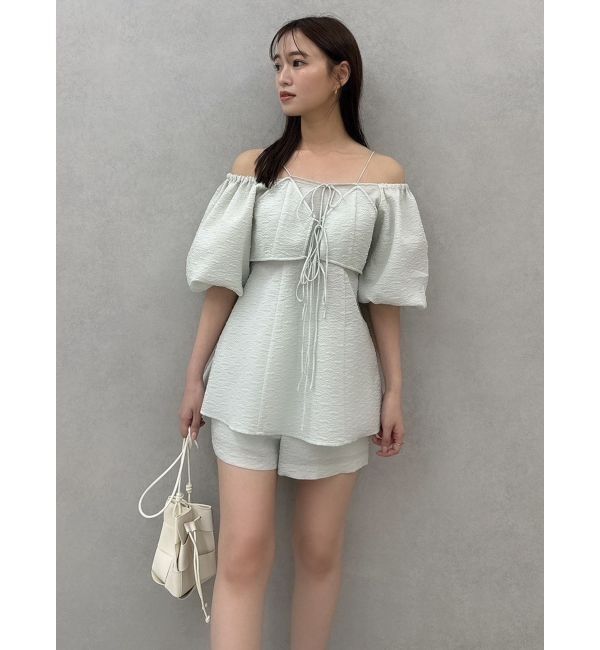 dazzlin「【SETUP】コンパクトジャカードショートパンツ※セットアップ対応」|その他|