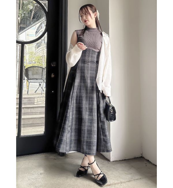 dazzlin「シアーツイードオーバーシャツ」|シャツ・ブラウス|