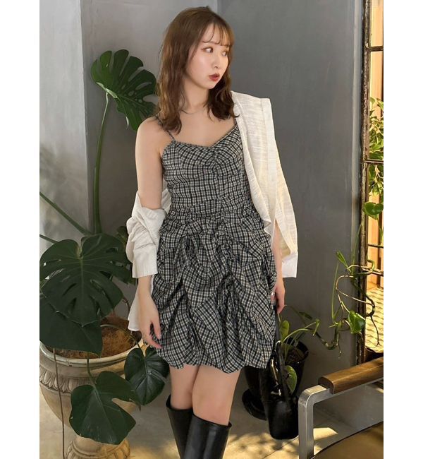 dazzlin「シアーツイードオーバーシャツ」|シャツ・ブラウス|