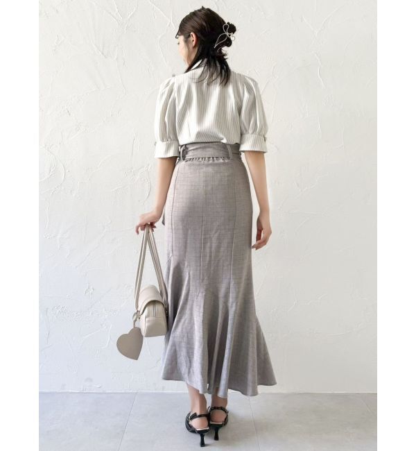 dazzlin「ラップマーメイドラインスカート」|スカート|