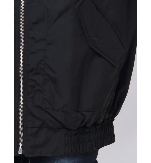 EMODA「オーバーカラーボンバージャケット」|ブルゾン・スタジャン|
