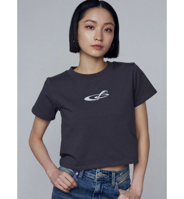 EMODA「ロゴグラデーションミニマルTシャツ」|Tシャツ・カットソー|