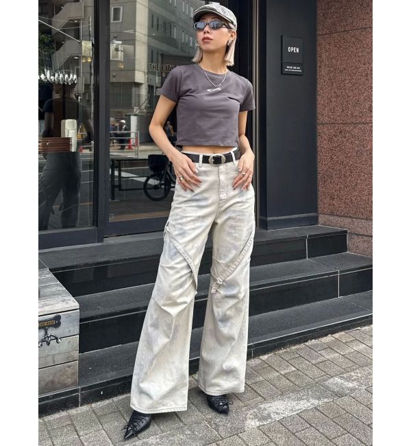 EMODA「ロゴグラデーションミニマルTシャツ」|Tシャツ・カットソー|