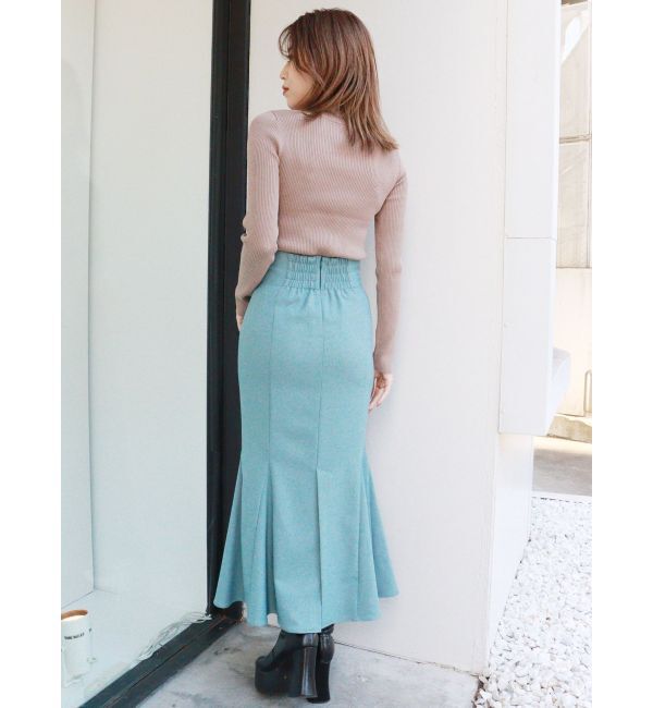 MURUA「ハイウエストナローマーメイドスカート」|スカート|