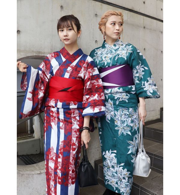 MURUA「MURUA浴衣SET【太縞に椿】」|その他|