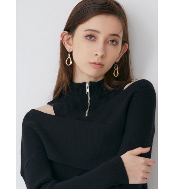 MURUA「コンビカラーフープピアス」|その他|