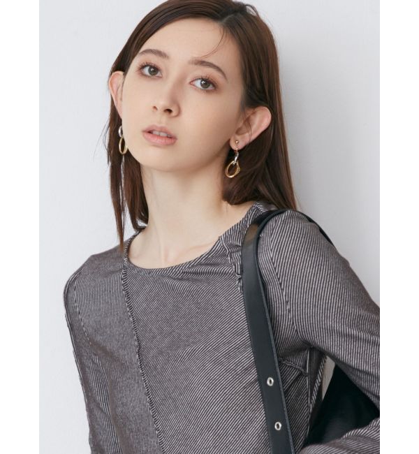 MURUA「コンビカラーフープピアス」|その他|