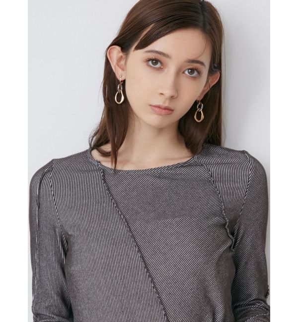 MURUA「コンビカラーフープピアス」|その他|