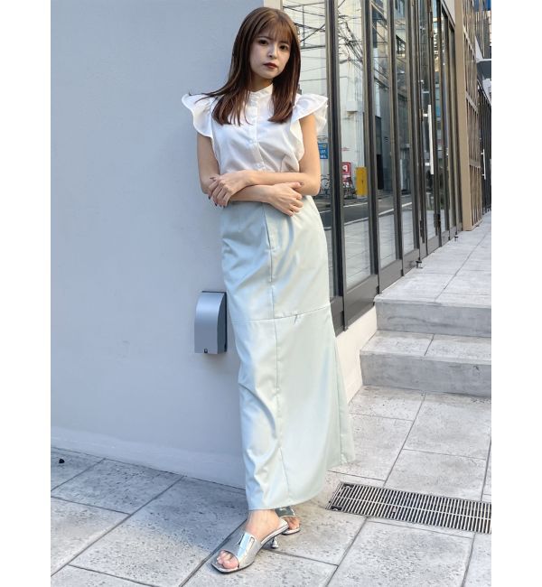 MURUA「カットアウトマーメイドスカート」|スカート|