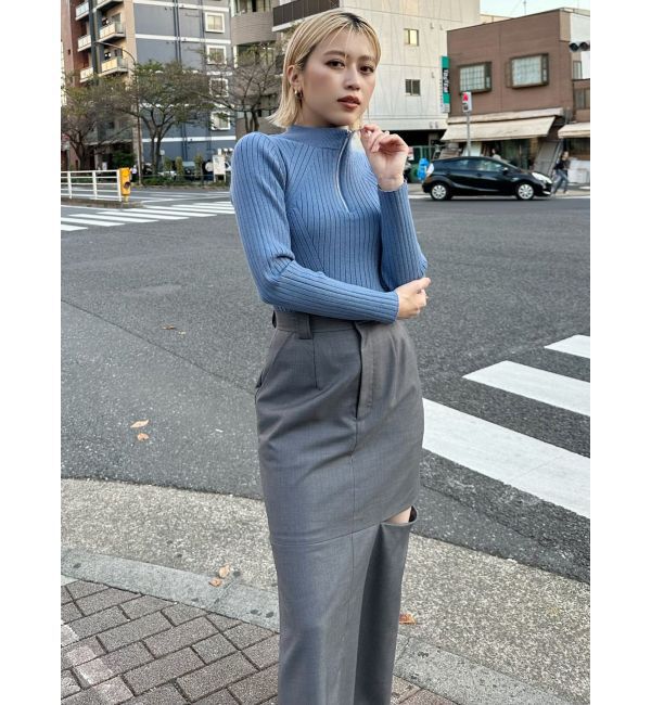 MURUA「カットアウトマーメイドスカート」|スカート|