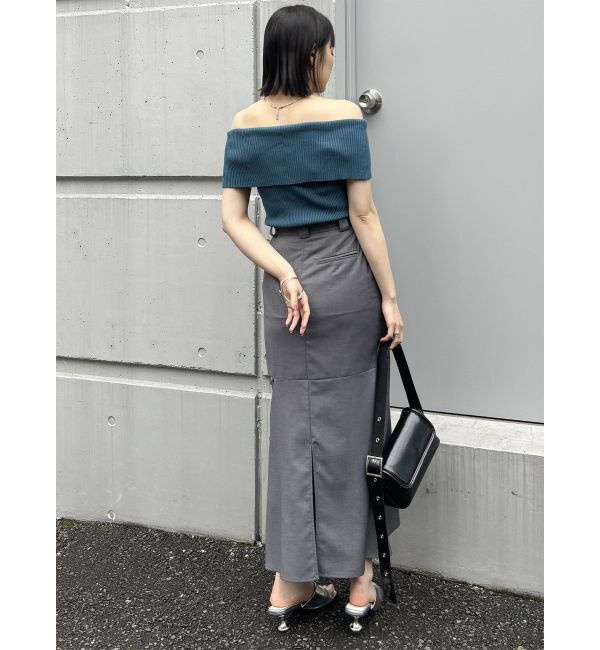 MURUA「カットアウトマーメイドスカート」|スカート|