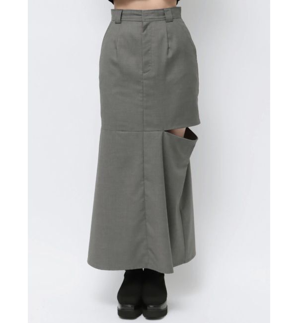 MURUA「カットアウトマーメイドスカート」|スカート|