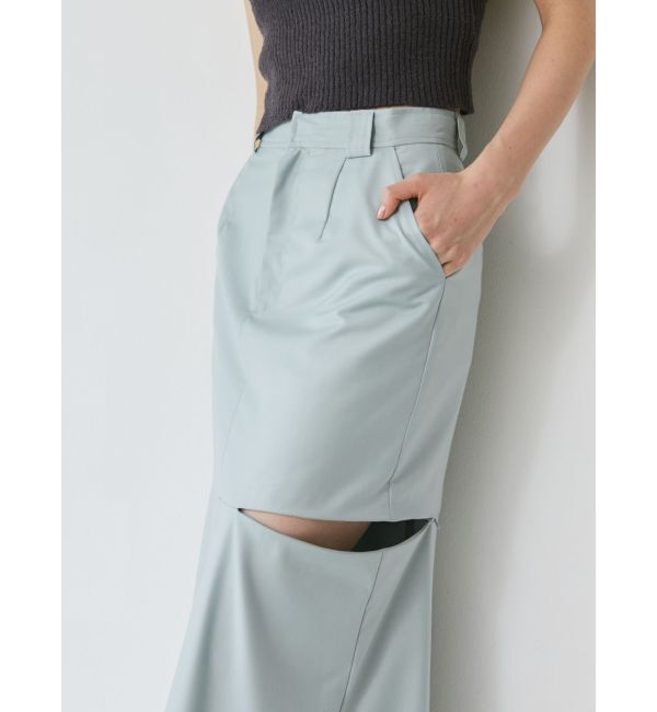 MURUA「カットアウトマーメイドスカート」|スカート|