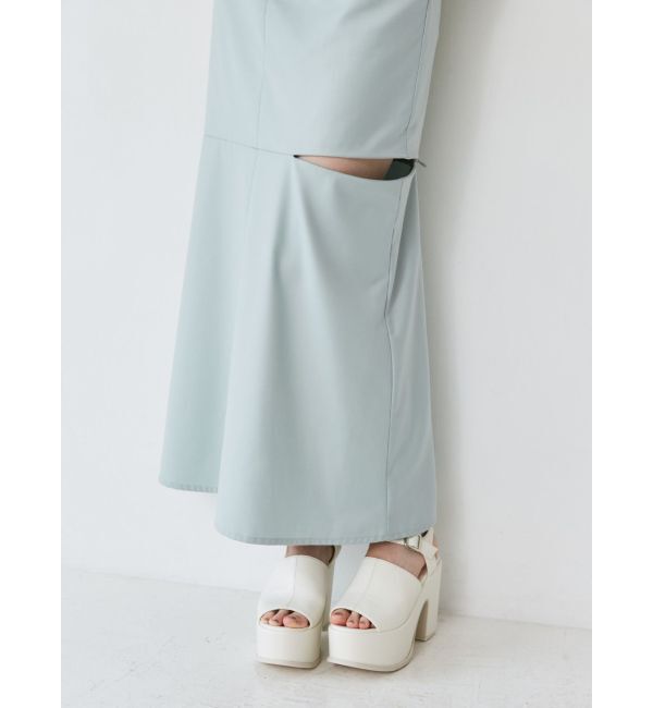 MURUA「カットアウトマーメイドスカート」|スカート|