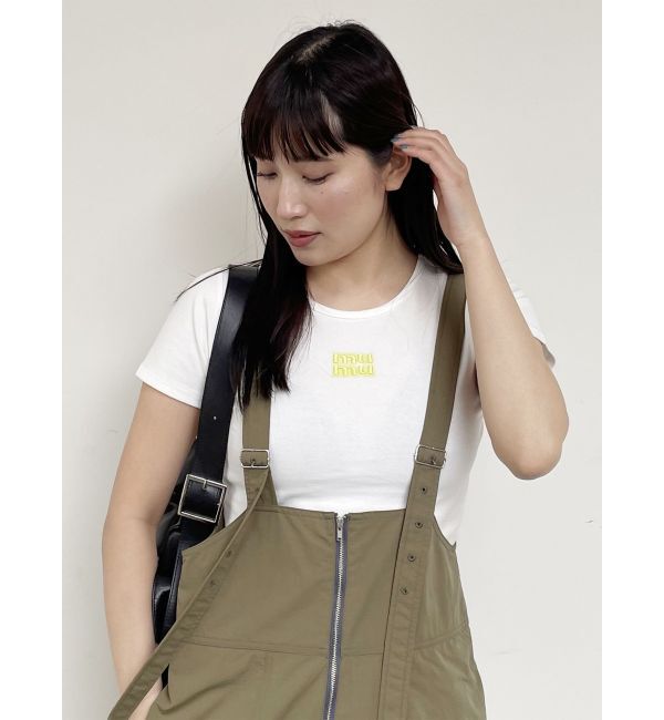 MURUA「ロゴクロップトTシャツ」|Tシャツ・カットソー|