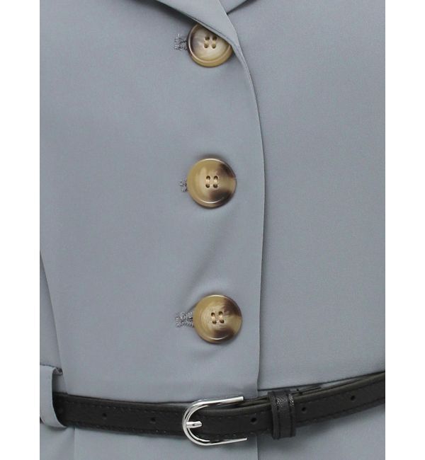 MURUA「ウエストベルトワイドロンパース」|オールインワン|