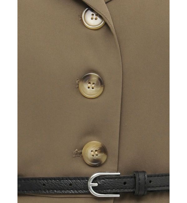 MURUA「ウエストベルトワイドロンパース」|オールインワン|