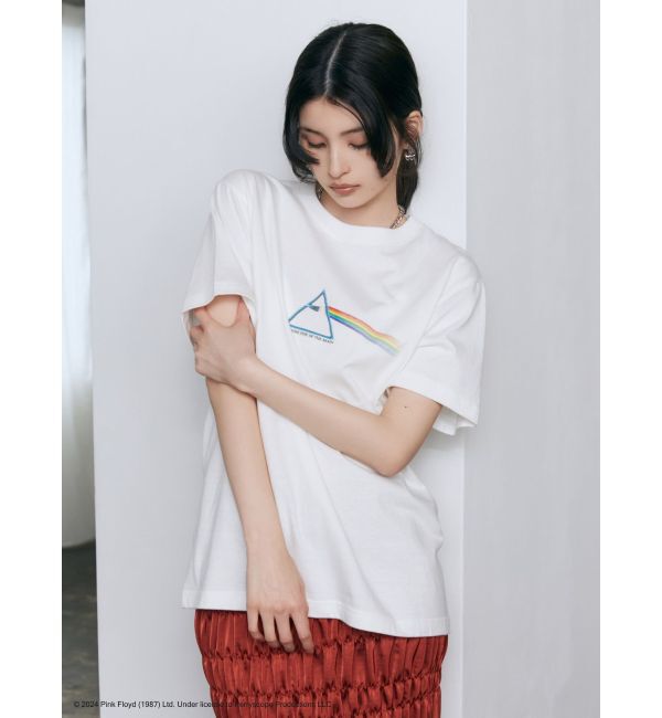 MURUA「【PINK FLOYD】prism oversize Tシャツ」|Tシャツ・カットソー|