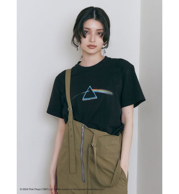 MURUA「【PINK FLOYD】prism oversize Tシャツ」|Tシャツ・カットソー|ブラック
