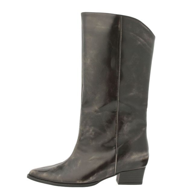 MURUA「ワイドシャフトポインテッドブーツ」|ロングブーツ|