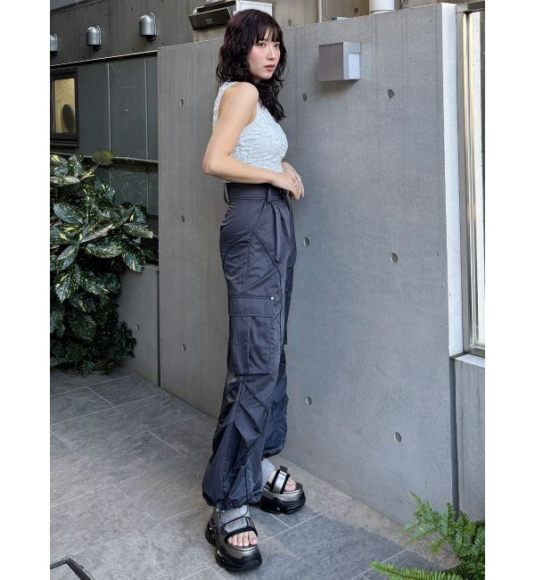 MURUA「ラインカーゴパンツ」|カーゴ|