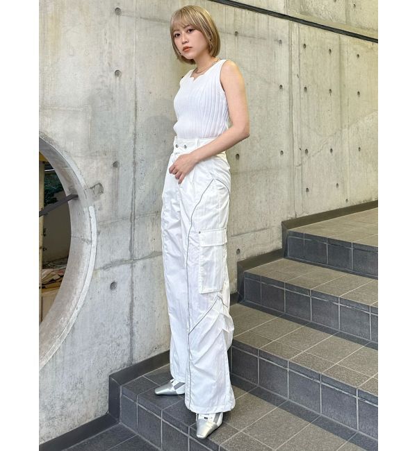 MURUA「ラインカーゴパンツ」|カーゴ|