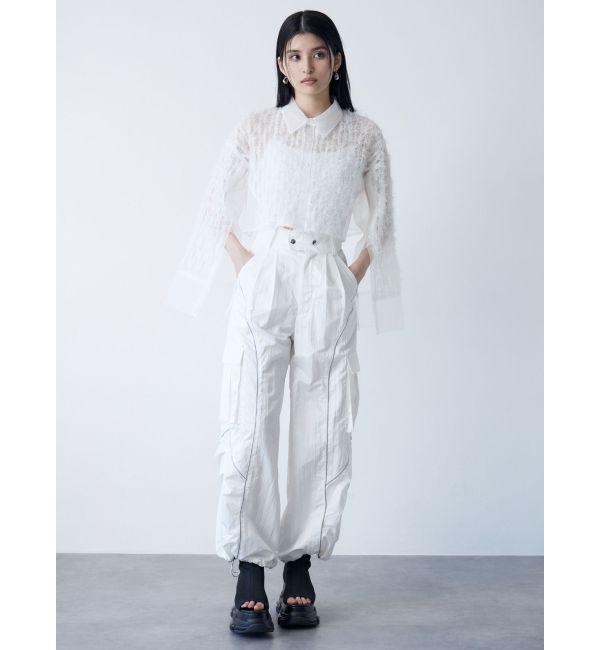 MURUA「ラインカーゴパンツ」|カーゴ|