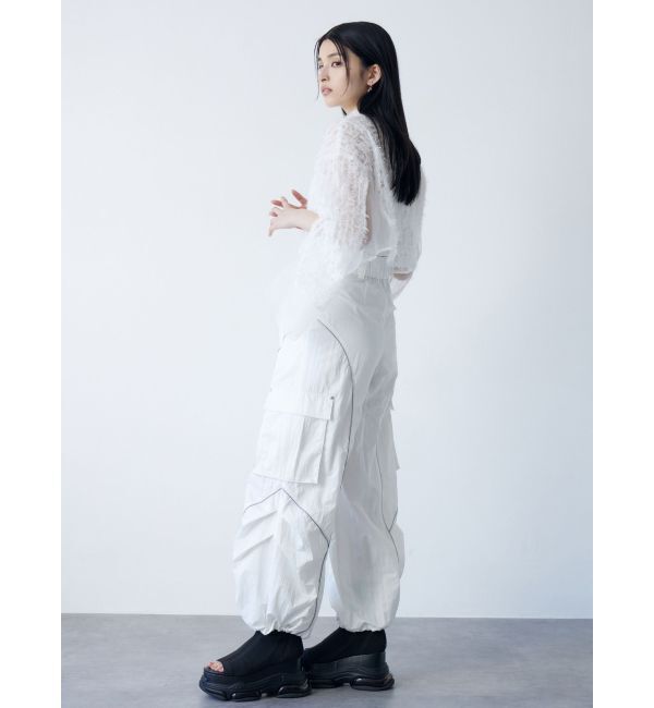 MURUA「ラインカーゴパンツ」|カーゴ|