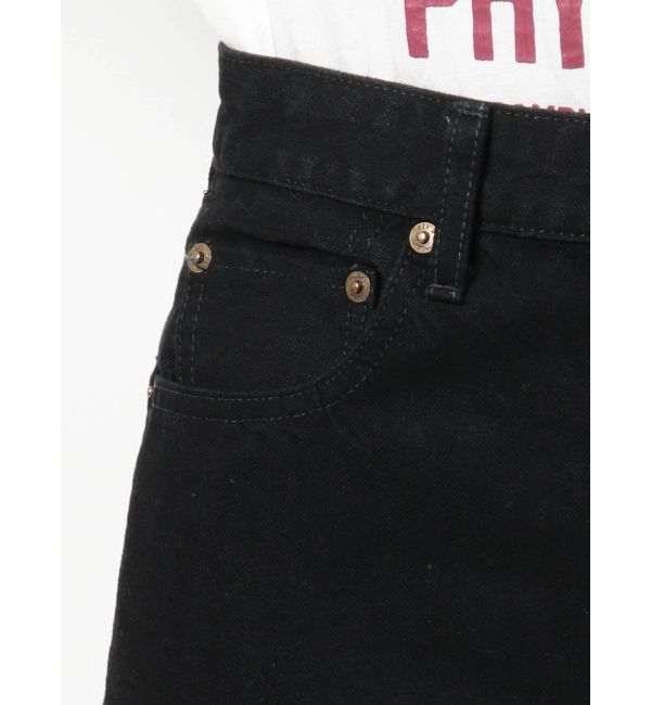 Ungrid「ハイウエストオーガニックコットンルーズデニム」|デニム|