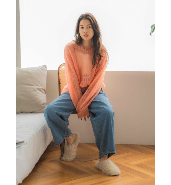 Ungrid「ボアフラットシューズ」|その他|