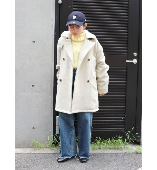 Ungrid「ハイネックミドル丈コート」|その他|