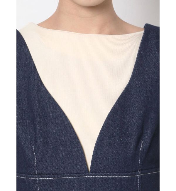 LAGUNAMOON「ビスチェマーメイドデニムワンピース」|ワンピース|