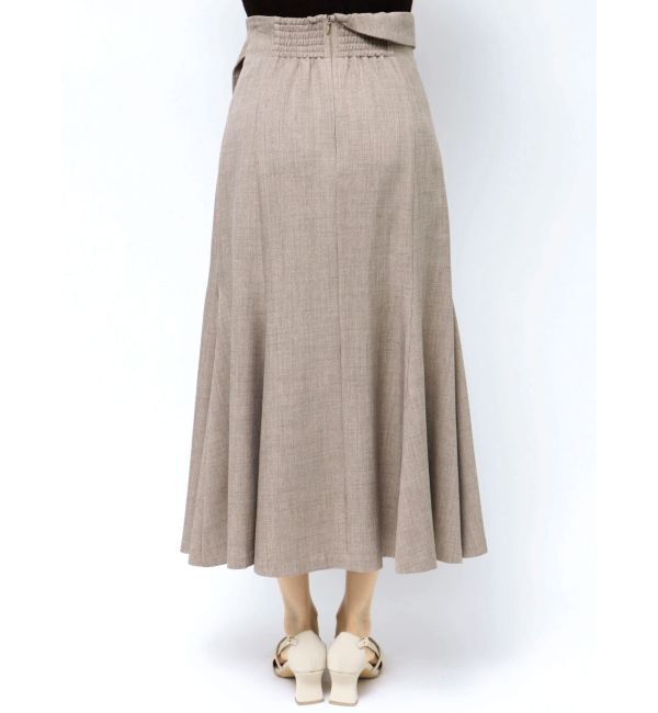 LAGUNAMOON「アシンメトリーウエストラペルスカート」|スカート|