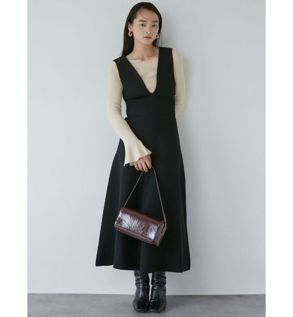 LAGUNAMOON「エナメルスクエアミニバッグ」|ハンドバッグ|