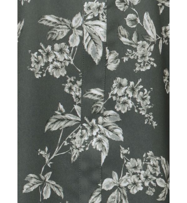 LAGUNAMOON「タックスリーブフラワープリントブラウス」|シャツ・ブラウス|