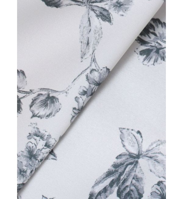 LAGUNAMOON「タックスリーブフラワープリントブラウス」|シャツ・ブラウス|