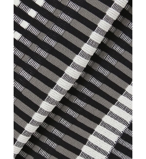 LAGUNAMOON「2WAYチェックニットワンピース」|ワンピース|