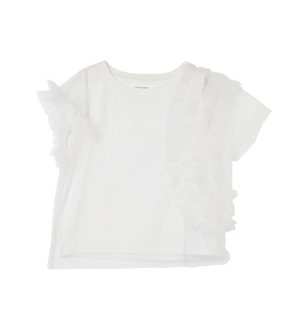 LAGUNAMOON「フリルチュールレイヤードトップス」|Tシャツ・カットソー|